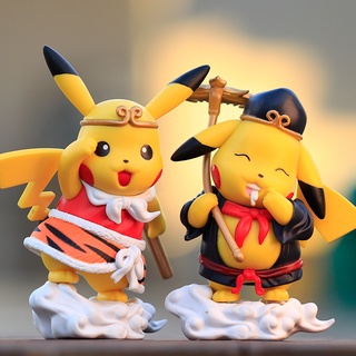 โมเดลฟิกเกอร์ Pikachu cos Son Goku Pig Bajie ของเล่นสําหรับเด็ก