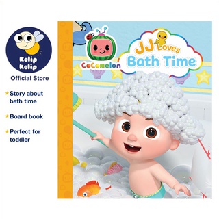 หนังสือนิทาน CoComelon JJ Loves Bath Time Story เพื่อการเรียนการสอนเด็กเกี่ยวกับการซักและการทําความสะอาด