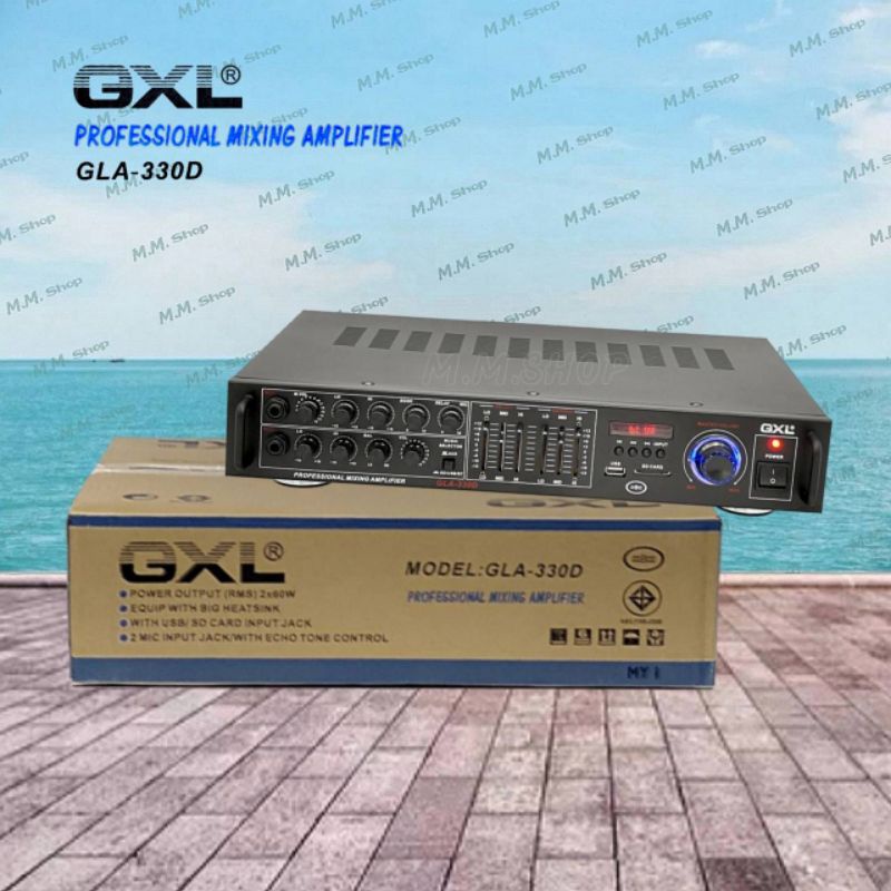 GXL ขยายเสียง แอมป์ รุ่น GLA-330D
