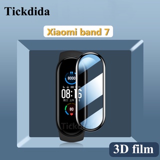 ฟิล์มกระจกนิรภัยกันรอยหน้าจอ แบบนิ่ม สําหรับ Xiaomi Band 7 NFC Xiaomi Band 7 6 5