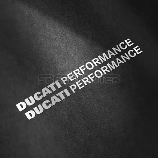 Jonstarducati Performance Ducati สติกเกอร์โลโก้สะท้อนแสง กันน้ํา สําหรับติดตกแต่งรถจักรยานยนต์ 09