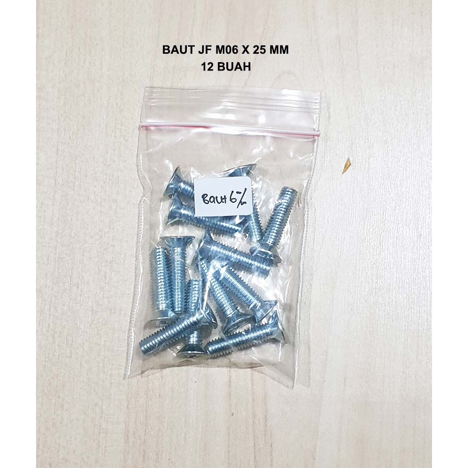 JF Bolt M6 x 25MM***
