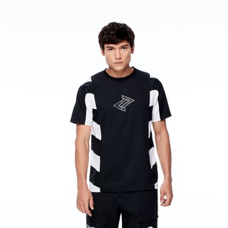 UNBOUND เสื้อยืด เสื้อแขนสั้นชาย โลโก้สะท้อนแสงได้ รุ่น TRACK OVERSIZED T-SHIRT