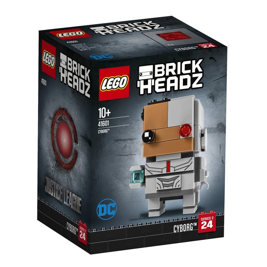 41601 : LEGO BrickHeadz DC Super Heroes Justice League Cyborg (สินค้ากล่องไม่สวย)​