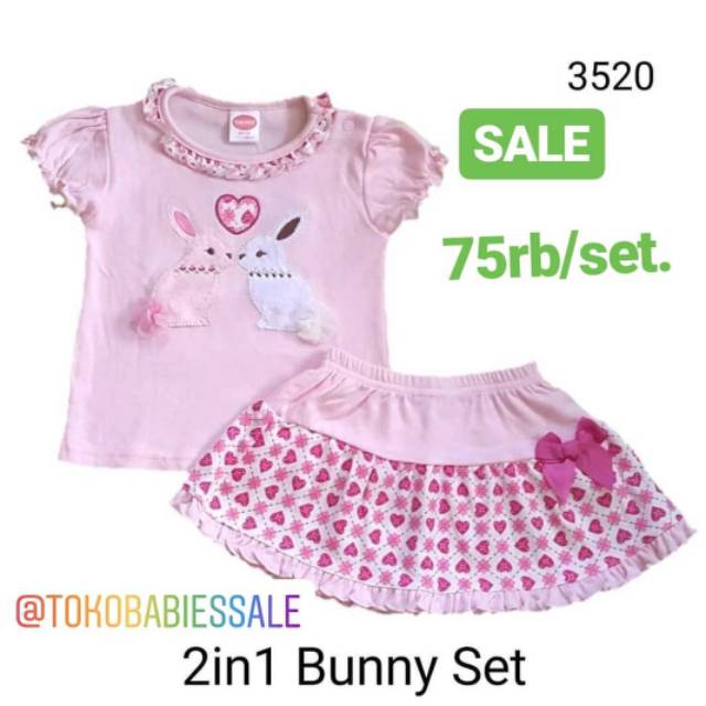 2in1 ชุดกระต่าย 3520