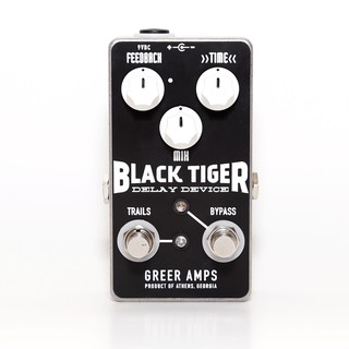 Greer Black Tiger Tape / Oil Can Delay Pedal - US Made เอฟเฟคกีต้าร์ไฟฟ้า