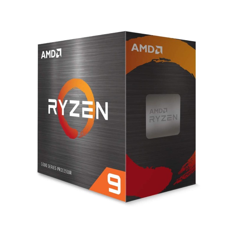 AMD CPU Ryzen 9 5900X, 12 Cores 24 Threads , 105W , AM4 , 64MB , 3700MHz ( 100-100000061WOF ) CPU Pr