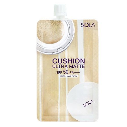 SOLA COSMETIC Cushion Ultra matte SPF50 PA+++ คุชชั่น 7ml — صورة 3