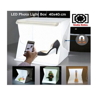 กล่องถ่ายภาพ LED Photo Box 40x40 cm