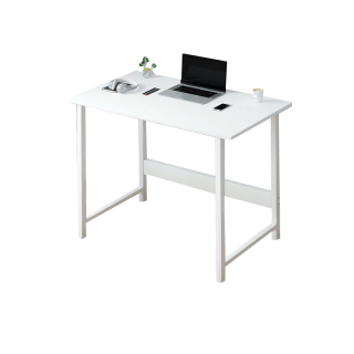 AiHome โต๊ะคอมพิวเตอร์ โต๊ะไม้ โต๊ะทำงาน โต๊ะวางคอม โต๊ะวางของ Computer Desk โต๊ะคอม หน้าโต๊ะไม้ขนาด 68x60x28cm