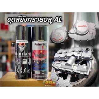 สีอลูฯ ผิวยิงทราย รหัส ALUMINIUM