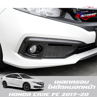 เพลทครอบไฟ(Honda Civic FC 2017-2021)