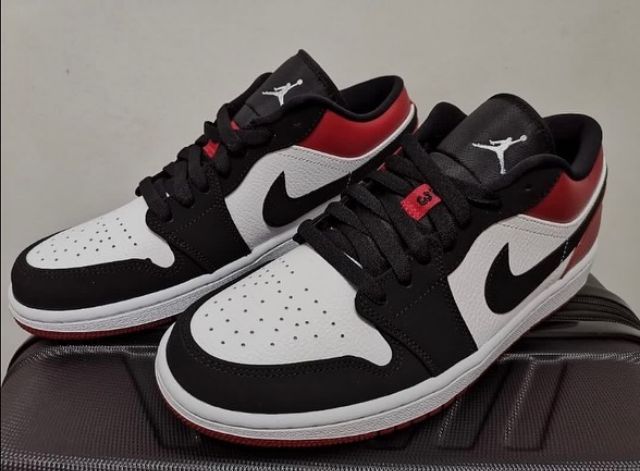 Nike Air Jordan 1 Low Black Toe Shopee Thailand