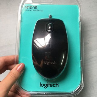 Logitech เมาส์มีสาย MOUSE M100R.