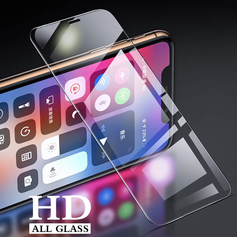 ฟิล์ม สำหรับ iPhone รุ่น 16 Pro Max Plus ฟิล์มกระจกนิรภัย ป้องกันหน้าจอ แบบด้านหน้า และด้านหลัง สำหรับ iPhone รุ่น 16 15 14 13 12 Pro Max Plus Mini XR X XS Max 8 7 Plus