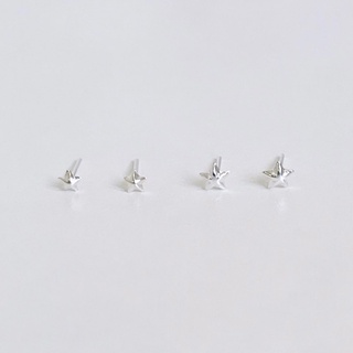 vela.cheeva : *silver925 / star earring ต่างหูเงินแท้ รูปดาวเล็กๆ ใส่แล้วน่ารักมาก