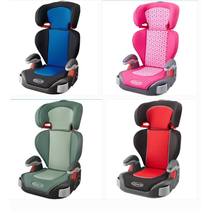 [พร้อมส่งทันที] ของใหม่ มือ 1 จากญี่ปุ่น คาร์ซีท Graco Seat Belt Fixed Junior Seat, Junior Plus, Colors, Ages 3 to 11