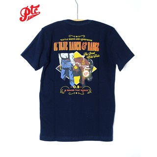 เสื้อยืด Oldblue co Tee - The Horse Range (Navy)