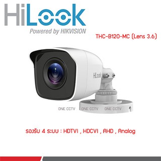 Hilook THC-B120-MC Lens 3.6 mm.