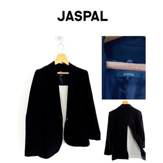 เบลเซอร์ jaspal size s ผ้าดีมากกกกกกนิ่ม ด้านหลังแหวกมีชั้นในอีกชั้น เรียบเท่