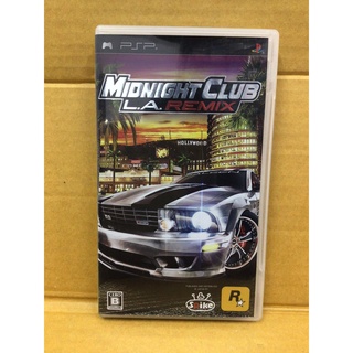 แผ่นแท้ [PSP] Midnight Club: L.A. Remix (ULJS-00180 | 00267) (ULJM-05904) Los Angeles LA