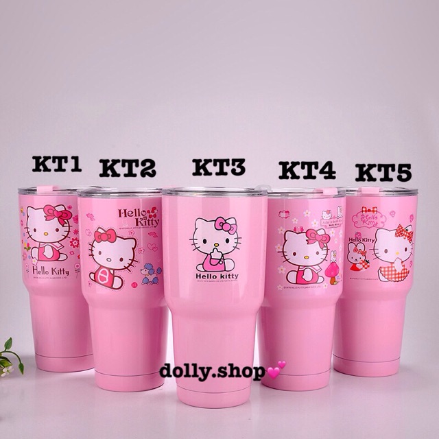 (พร้อมส่ง‼️)YETI KITTY แก้วเก็บอุณหภูมิ คิตตี้ 30 oz