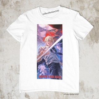 เสื้อยืด# Anime Shirt Chainsaw Man - All Main Character