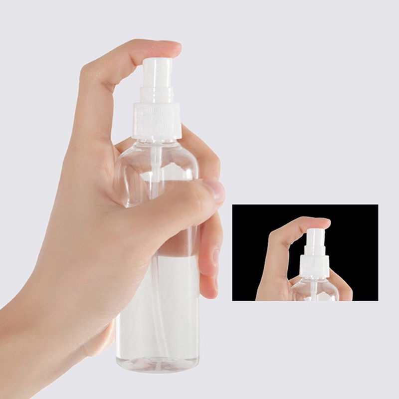ขวดสเปรย์ใส ใส่น้ำหอม แอลกอฮอล์ และของเหลวอื่นๆ ขนาด 100 ml ขนาดพกพา/1459