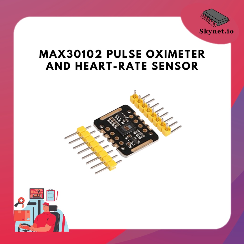 MAX30102 Pulse Oximeter and Heart-Rate Sensor
