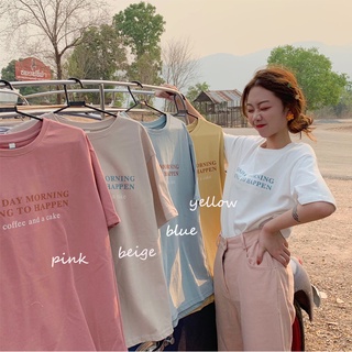 Shein 🔥พร้อมส่ง เสื้อยืดวินเทจผู้หญิง oversize t shirt เสื้อยืดแขนสั้นพิมพ์ตัวอักษร เสื้อยืดโอเวอร์ไซส์ แขนยาวห้าส่วน 33