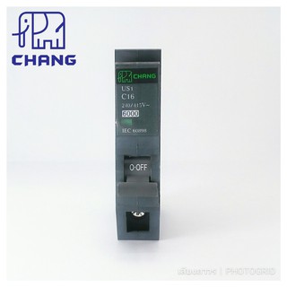 CHANG เบรกเกอร์ลูกย่อย 1P 10A, 16A, 20A, 32A