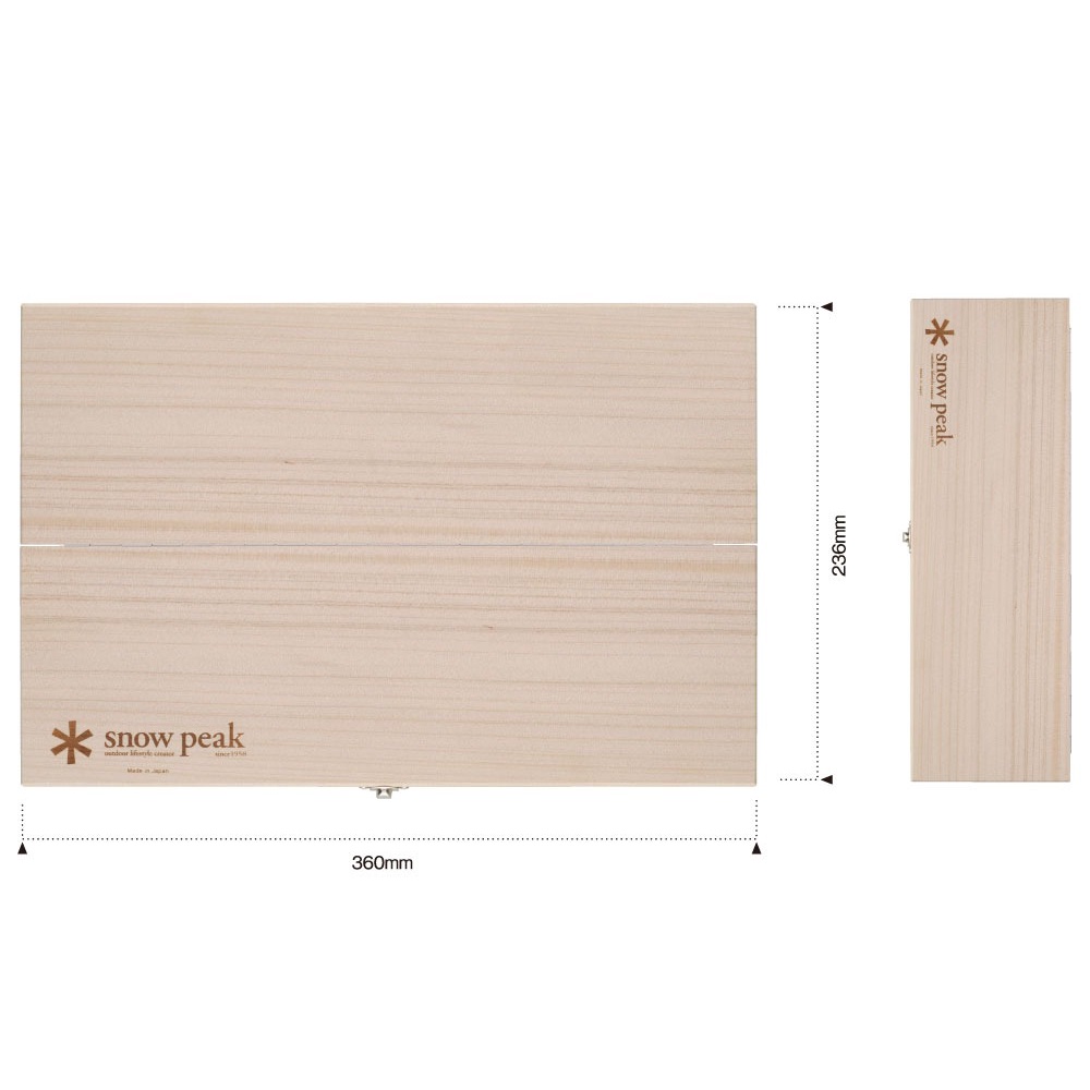 ชุดเขียง Snow Peak Cutting Board Set L (CS208) ขนาดใหญ่