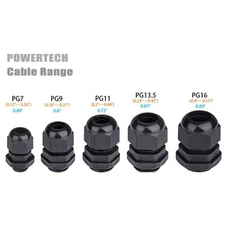 1 ชิ้น เคเบิ้ลแกลนด์ เคเบิ้ลแกลน Cable Gland PG7 PG9 PG11 PG13.5 PG16 PG19 PG21 PG25
