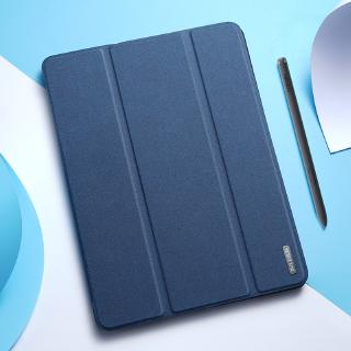 เคสแท็บเล็ตหนัง ฝาพับอัจฉริยะ พร้อมช่องใส่ดินสอ สําหรับ Samsung Galaxy Tab S6 Lite Dux Ducis Trifold