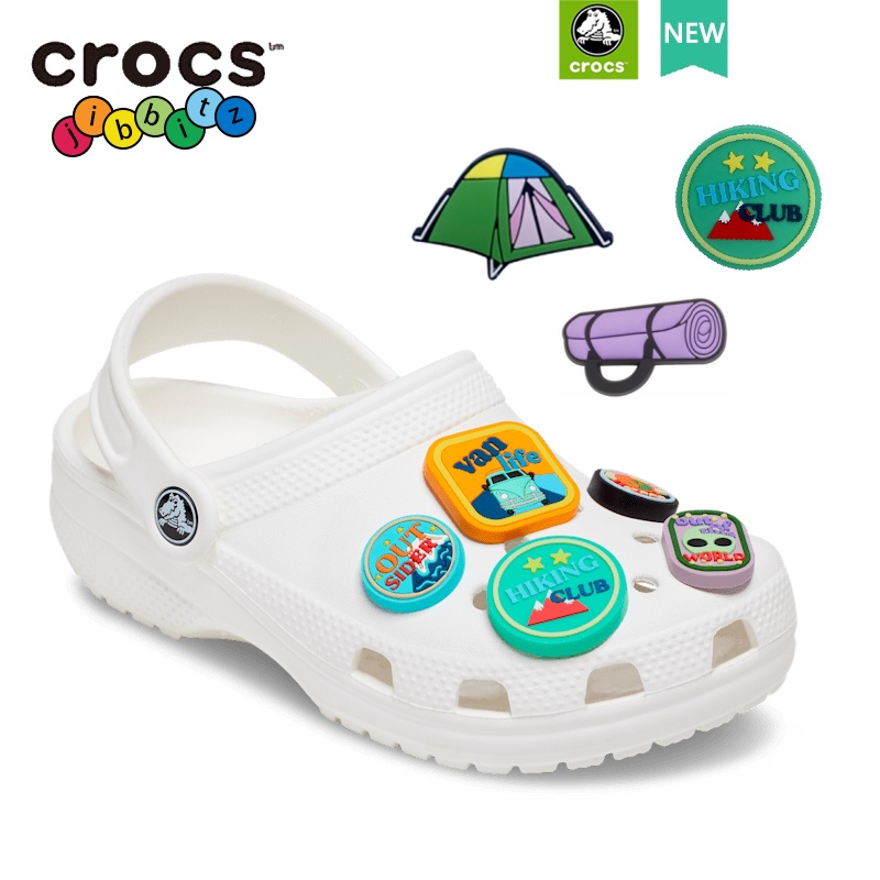 JIBBITZ cross charms ตัวติดรองเท้า ADVENTURE ตัวติดรองเท้า cross