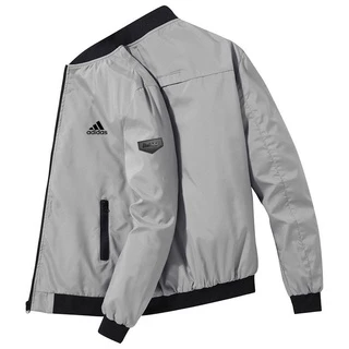 แจ็คเก็ตกันน้ําและWindproof Jaketผู้ชายฤดูใบไม้ผลิและฤดูใบไม้ร่วงJaket Lealkiใหม่Slim Casualชุดเบสบอลเสื้อ