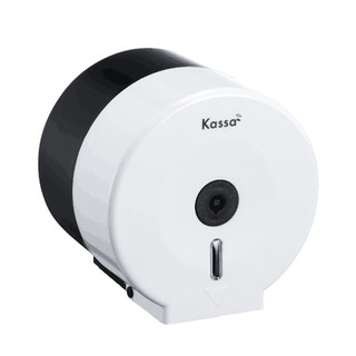 KASSA กล่องใส่กระดาษทิชชูม้วนเล็ก รุ่น KS-889-WH สีขาว KASSA Tissue Box Small Roll KS-889-WH White