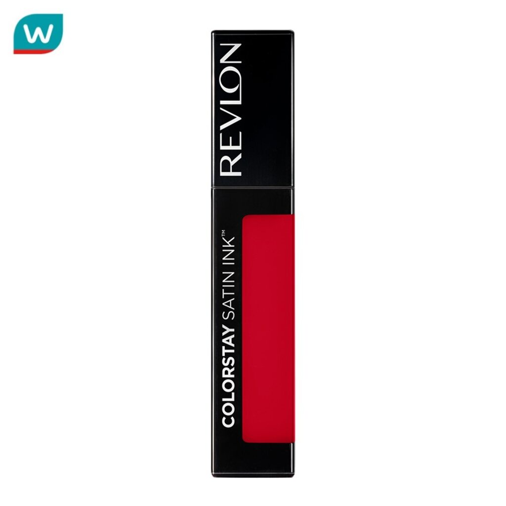 Revlon เรฟลอน คัลเลอร์สเตย์ ซาติน อิงค์ ลิควิด ลิปคัลเลอร์ 5มล. 019 มาย โอน บอส