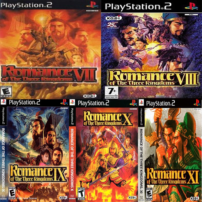 แผ่นเกมส์ PS2 (ส่งไว) Romance of the Three Kingdoms