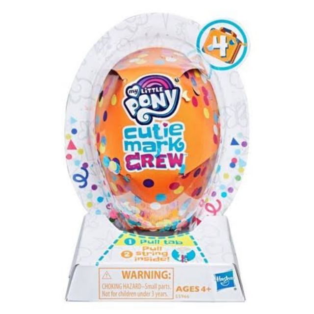 My Little Pony Toy Cutie Mark Crew Series 4 Blind Surprise Bag Beach Day Collectible Mystery Figure 