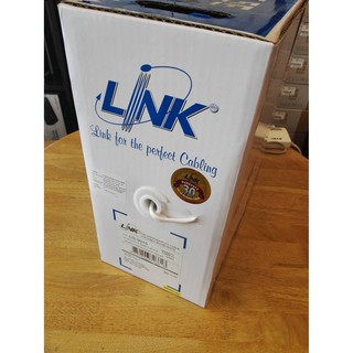 LINK US-9015 UTP CABLE CAT5Ee  305M./BOX (350 MHz) สายแลนสำหรับเดินในอาคาร