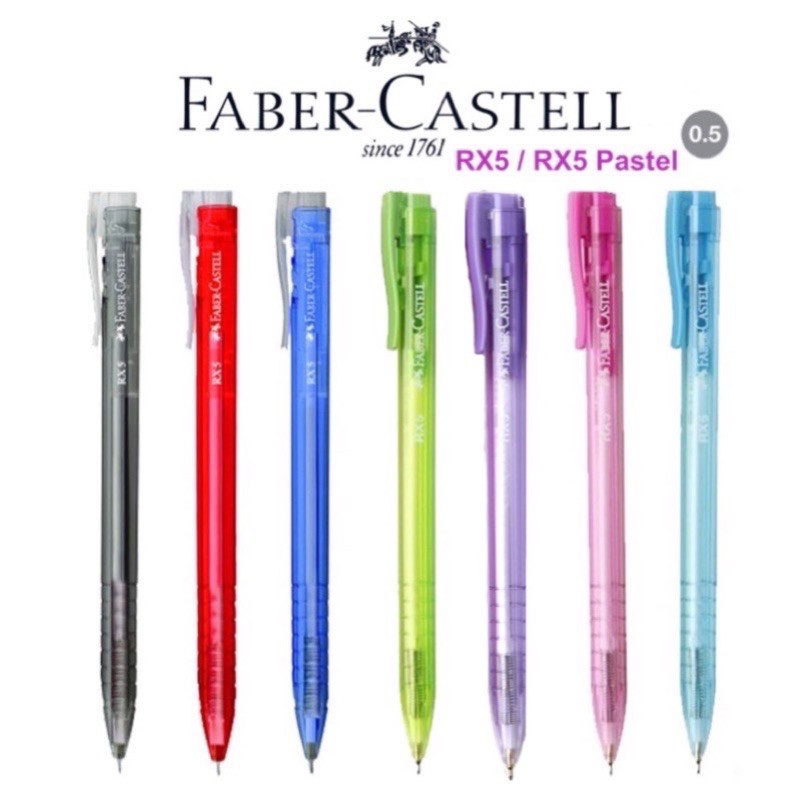 Faber-Castell  ปากกา ลูกลื่น 0.5 มม. RX5 (1 ด้าม)