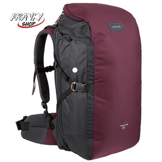 กระเป๋าเป้ สำหรับเดินทาง เป้เทรคกิ้งดีไซน์กะทัดรัดขนาด 40 ลิตร Trekking Travel Backpack