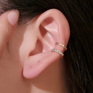 ต่างหูหนีบ ต่างหูเกี่ยวใบหู ear cuff พร้อมส่ง