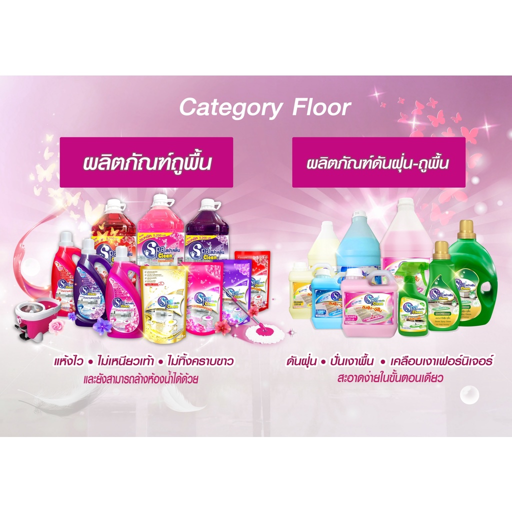 น้ำยาดันฝุ่น ถูพื้น รุ่นกรีน ขนาด 500 มล. ฟ๊อกกี้ - รูปที่ 2