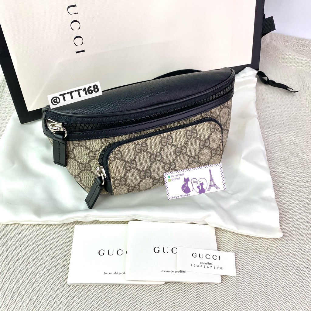 Gucci Belt  Bag supreme กระเป๋าคาดอก  ขนาดเล็ก ของแท้