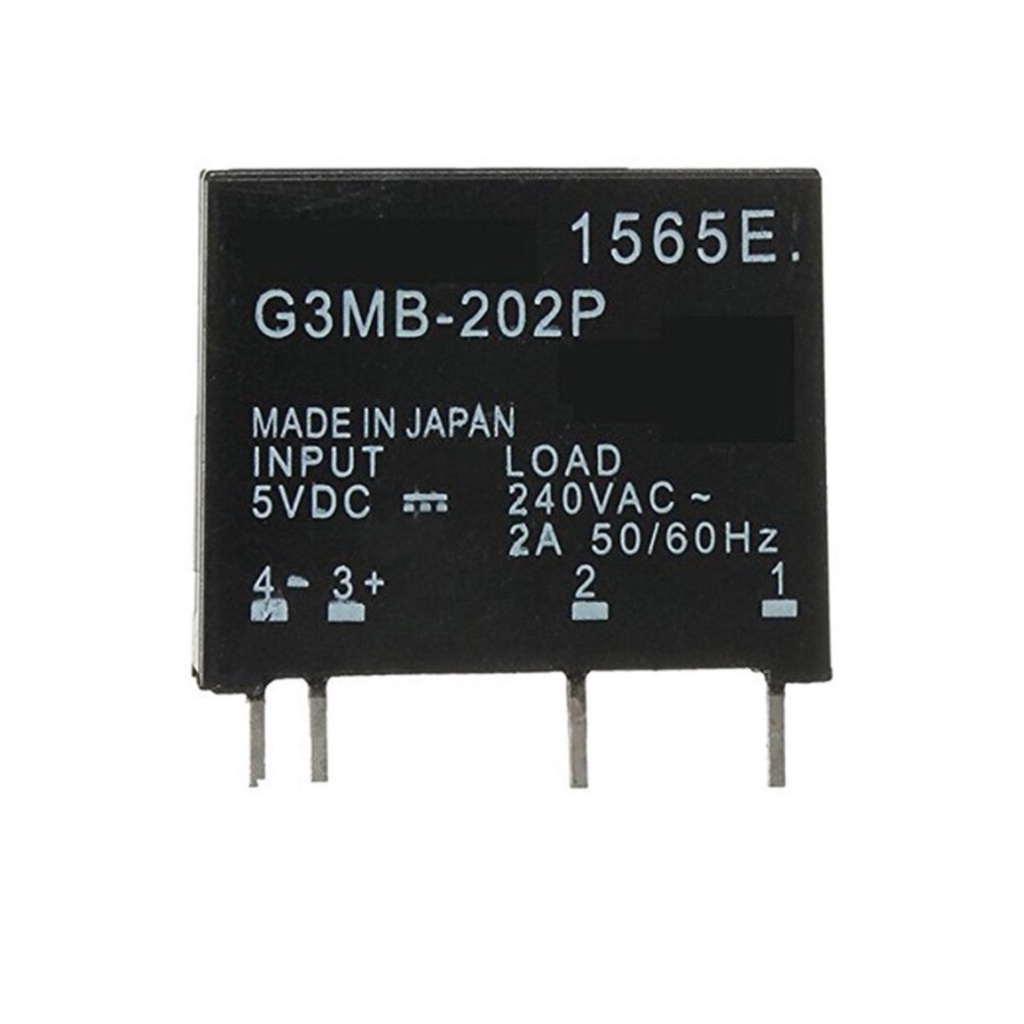G3MB-202P PCB Solid State Relay 2A 250V 3-5VDC Control SSR