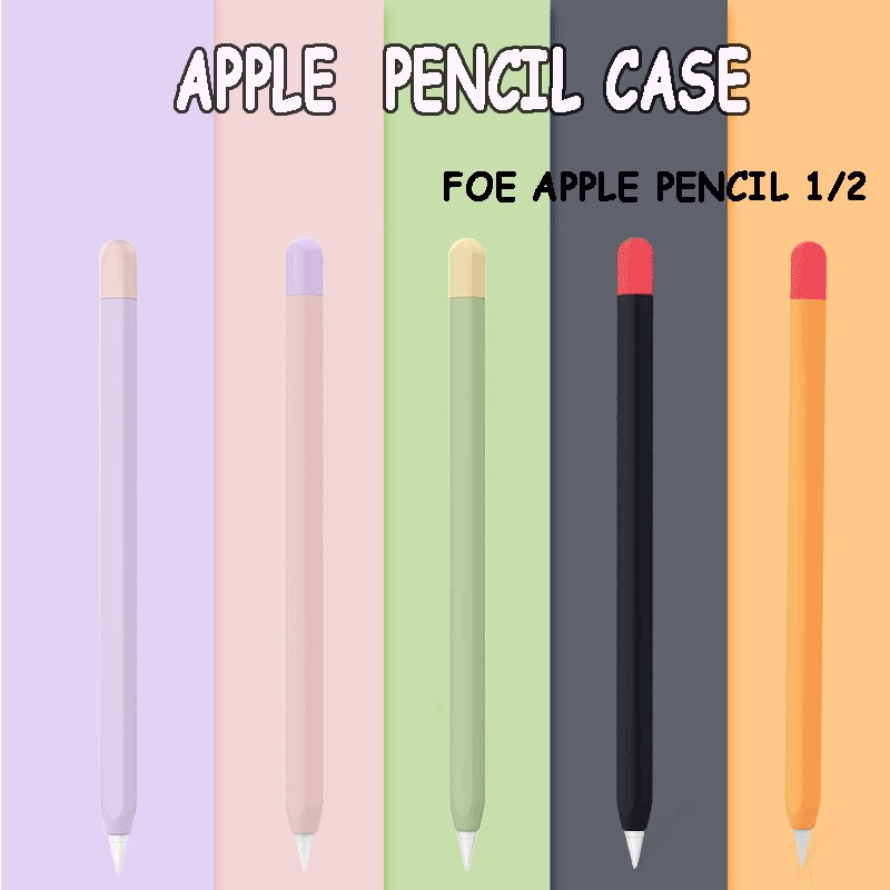 เคสปากกา compatible for Apple Pencil 2 1 ปลอกสำหรับ iPad Pencil เคสปากกาไอแพด 1 2 ปลอกปากกา เข้ากันได้สำหรับ Case