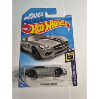 รถเหล็ก Hotwheels 15 MERCEDES AMG GT (ib31)