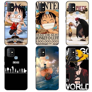 เคส Infinix Hot 10 Hot10 Play 10S 10T Hot10S NFC 10i Case การ์ตูน One Piece เคสซิลิโคน Soft TPU โทรศัพท์มือถือ Back เคส